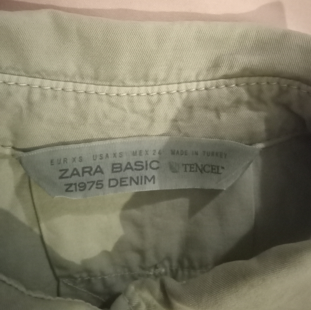 "Zara" Basic Denim Top - image 6